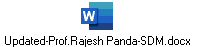 Updated-Prof.Rajesh Panda-SDM.docx