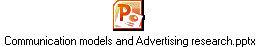 Communication models and Advertising research.pptx