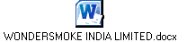 WONDERSMOKE INDIA LIMITED.docx